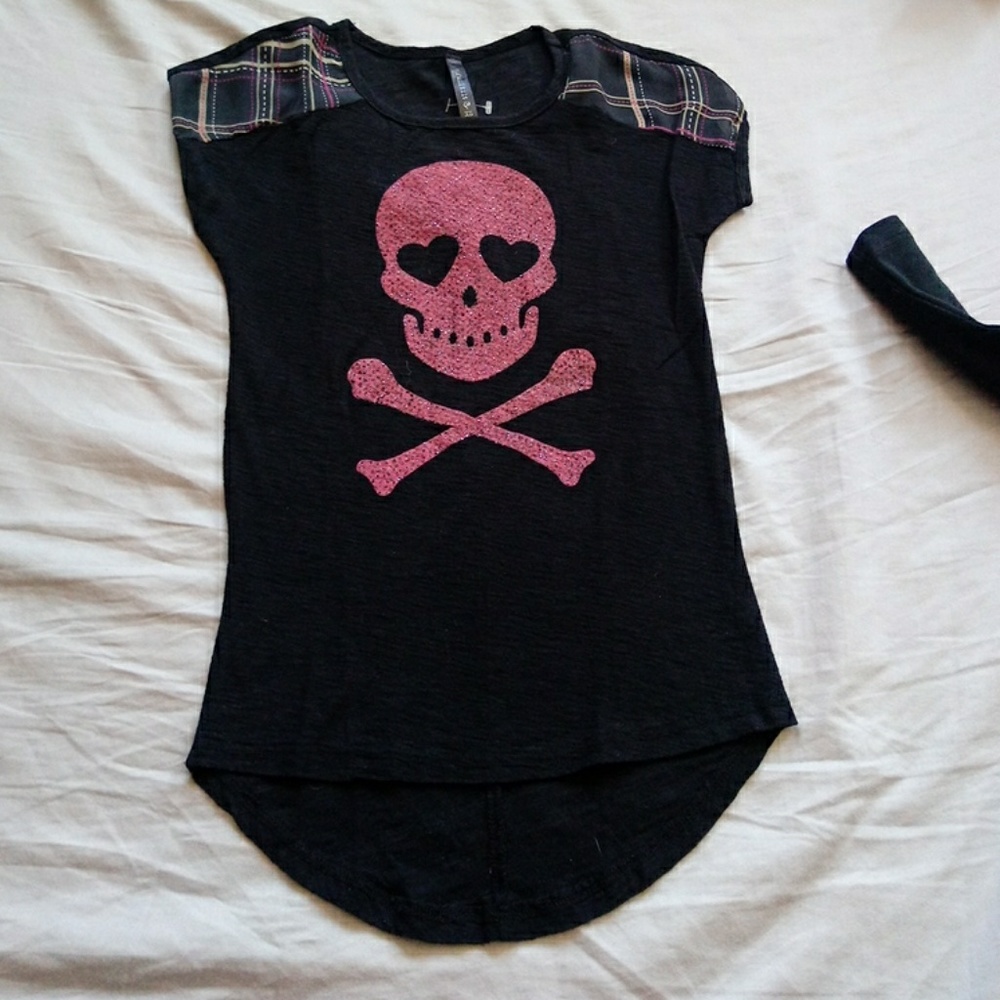 Full Tilt Skull Graphic Top – Size XS
